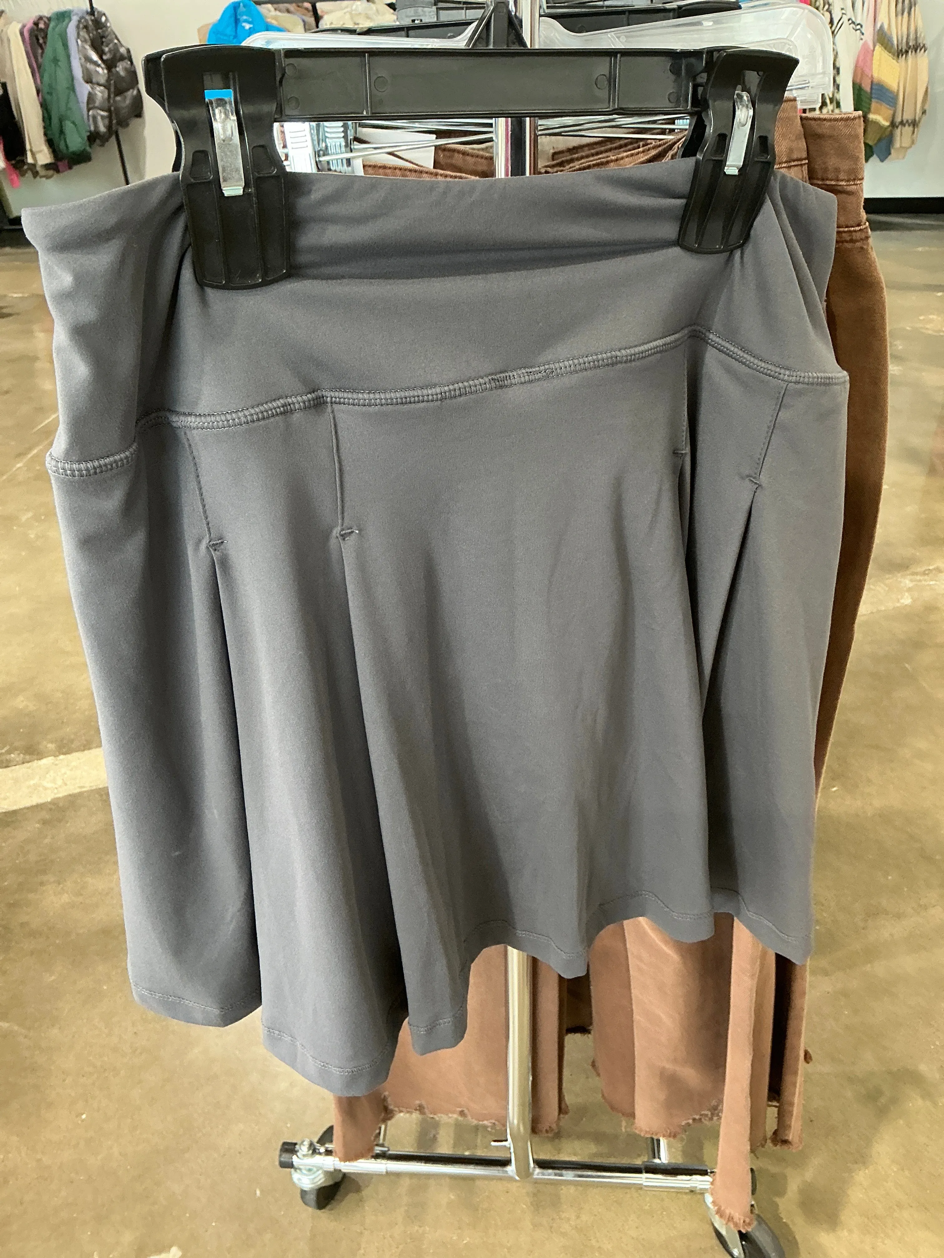 Butter Soft Back Pleat Skirt