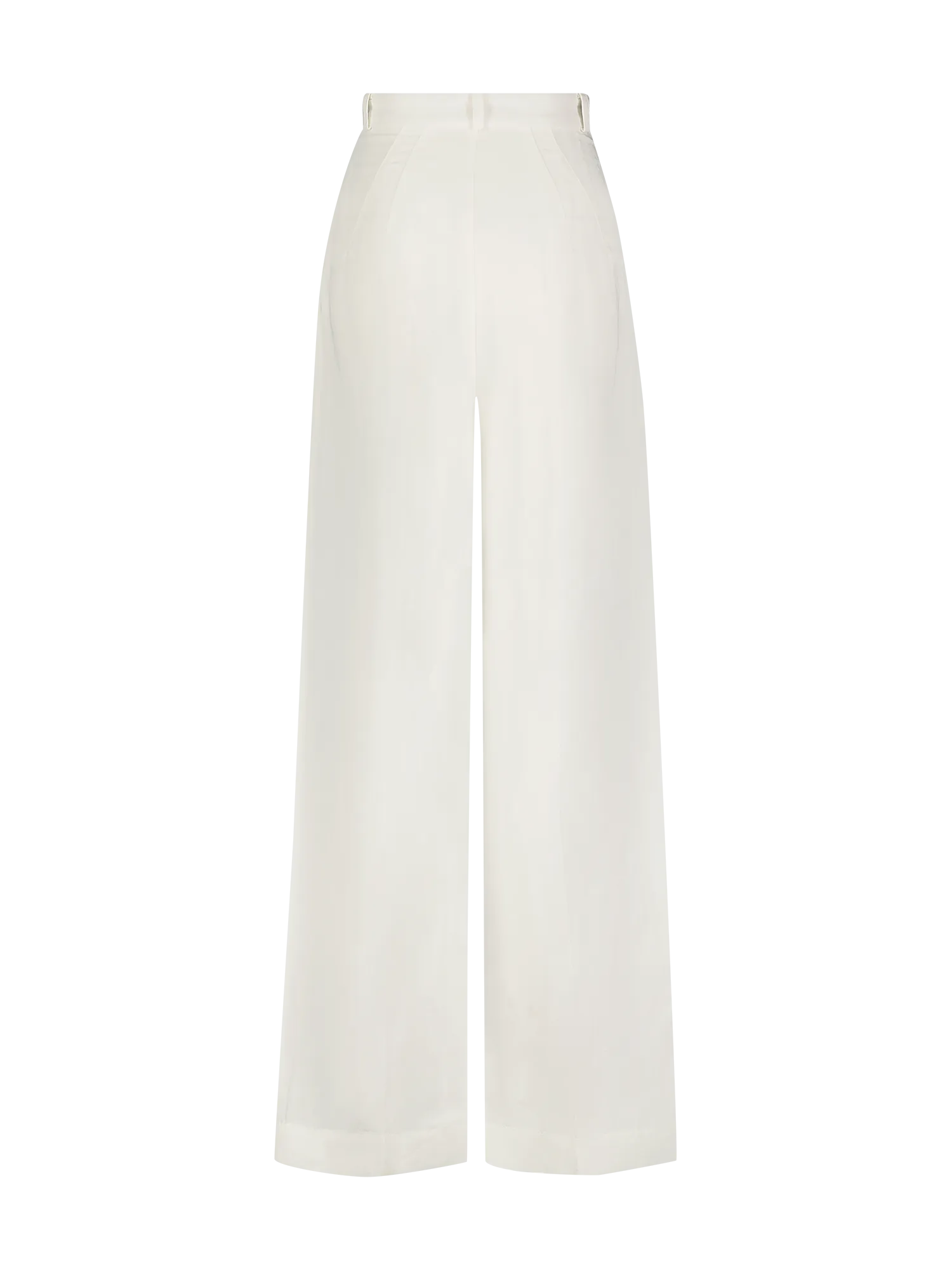 Button Pleated Trouser