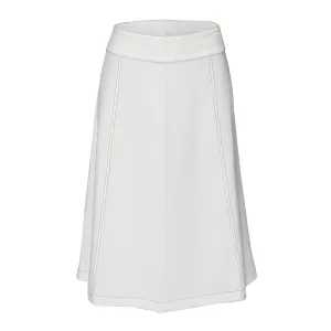 Calf Length Skirt Straight Angle - REIKI MIDI