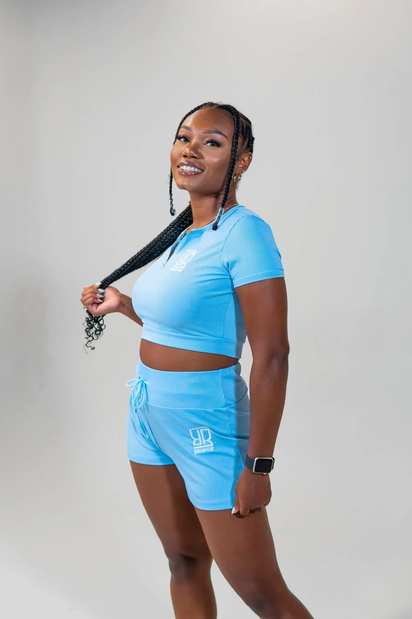 “Call Me If” Shorts Suit