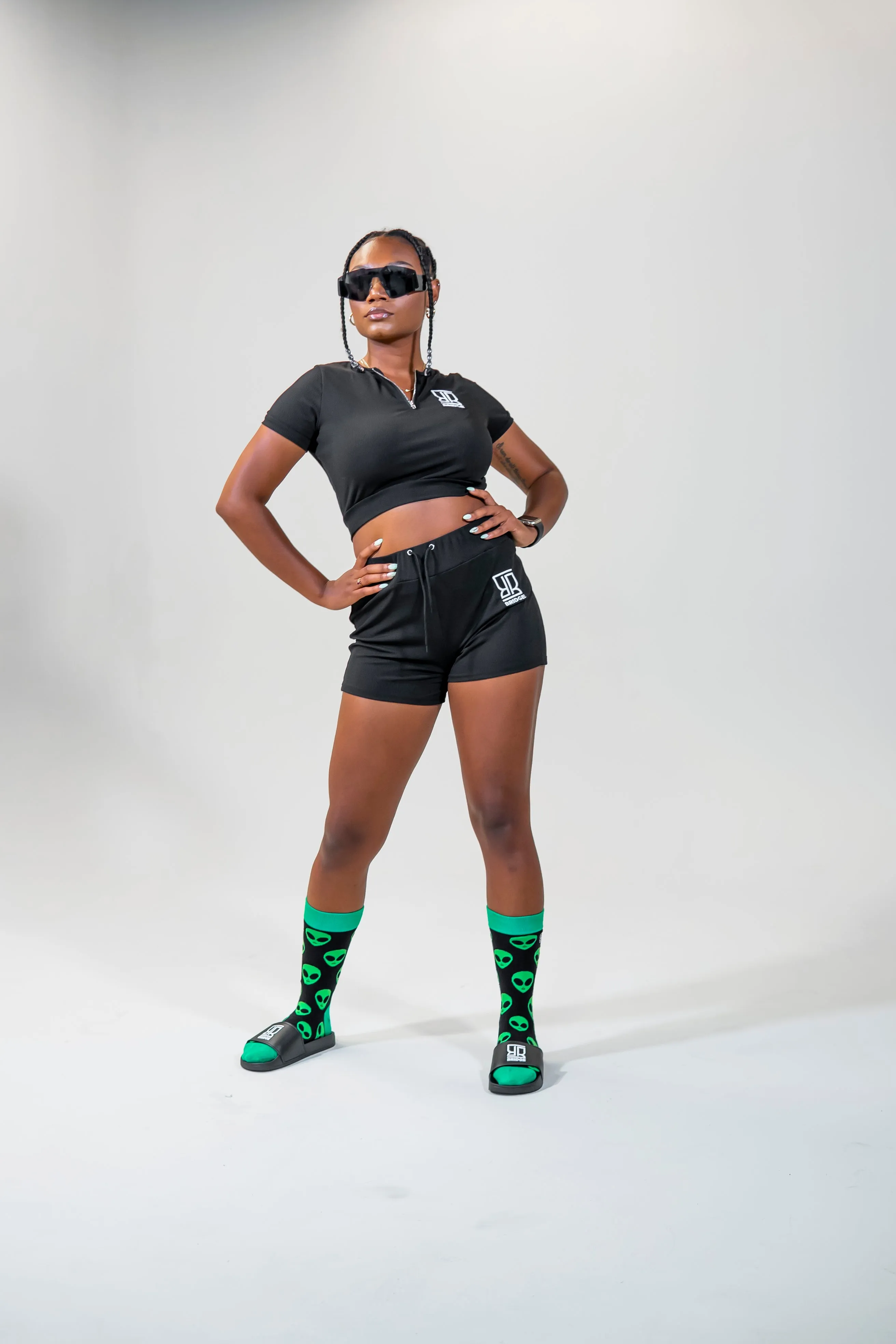 “Call Me If” Shorts Suit