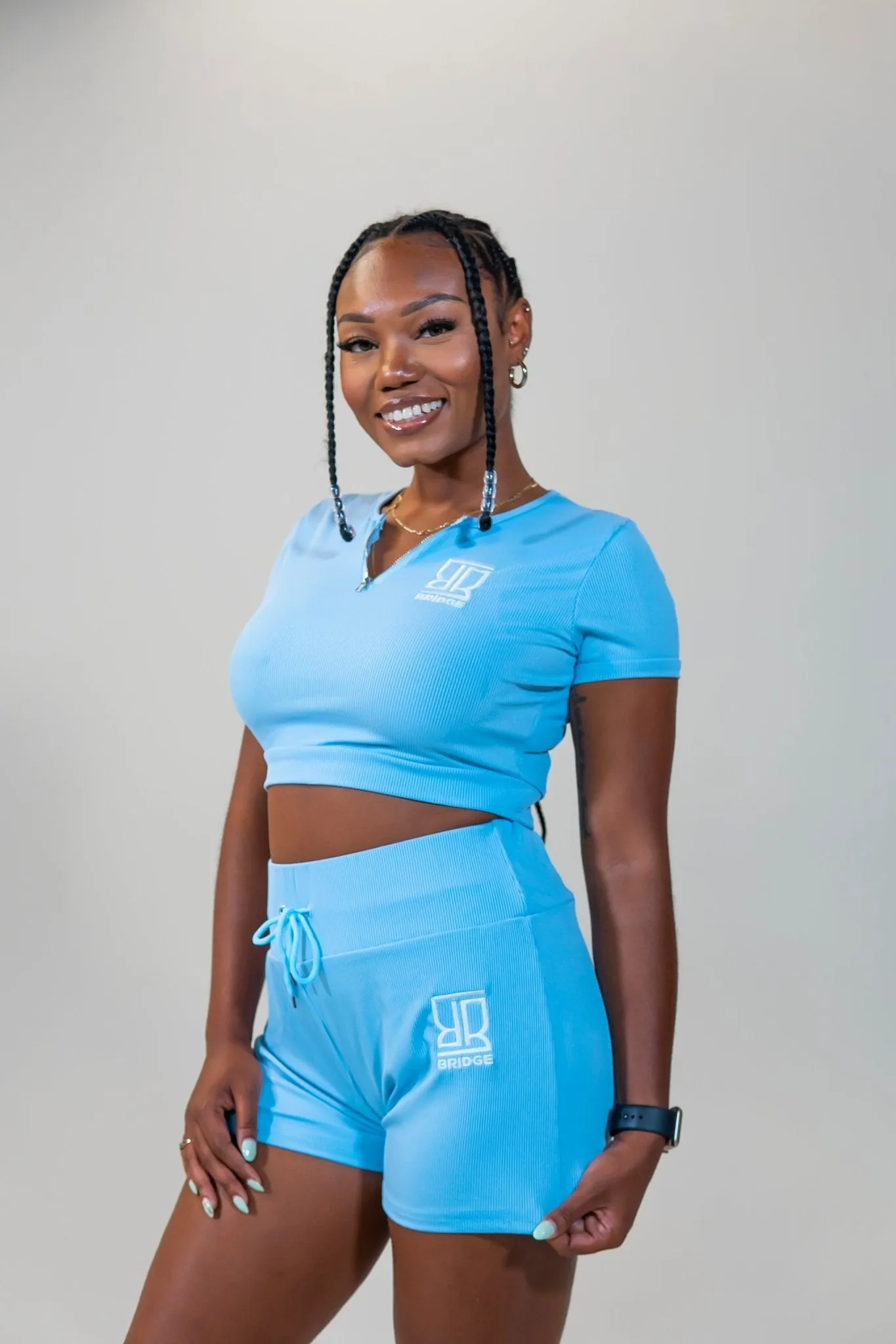 “Call Me If” Shorts Suit