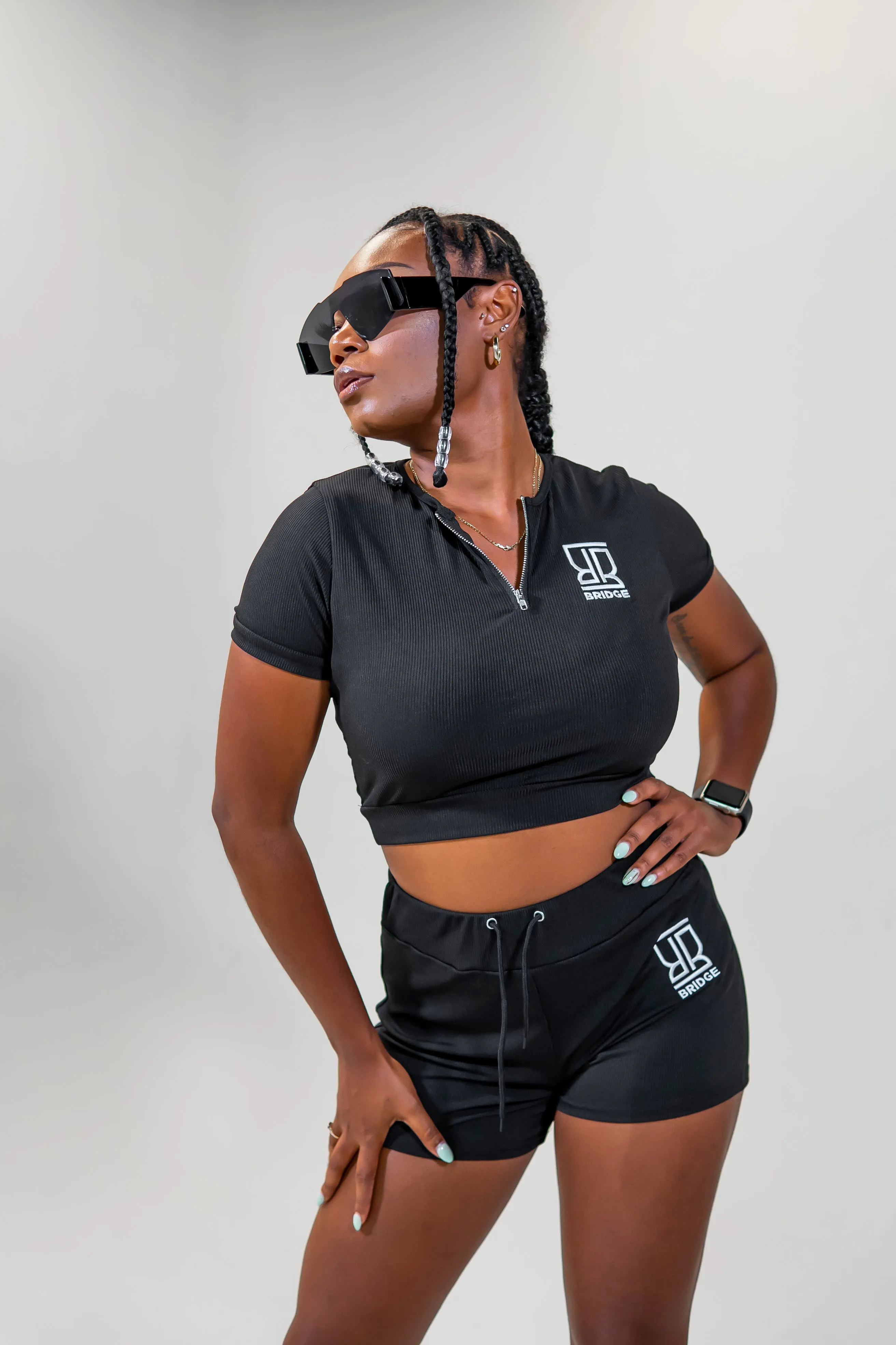 “Call Me If” Shorts Suit