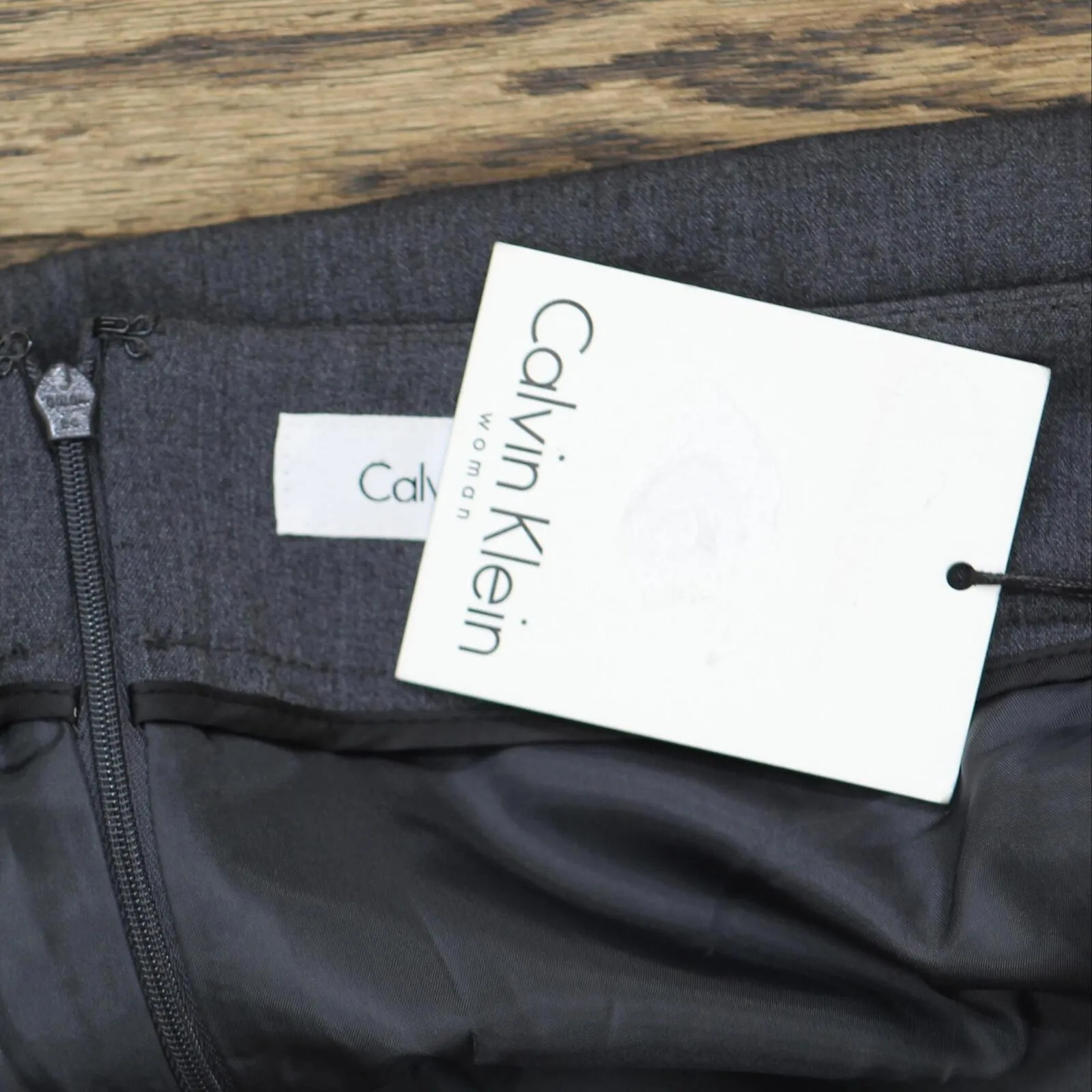 Calvin Klein Plus Size Luxe Pencil Skirt XX1SL705