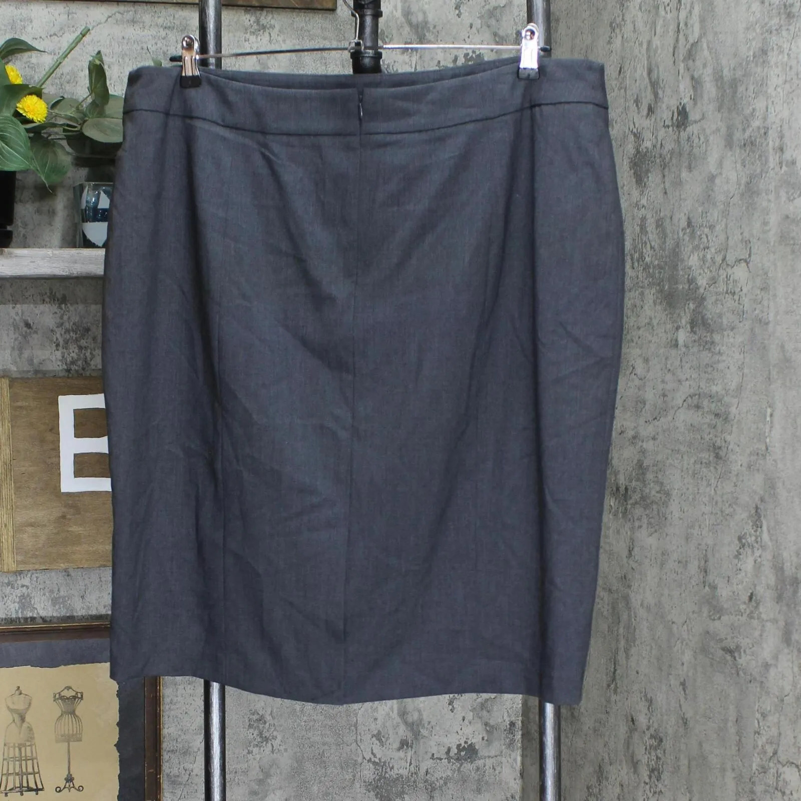 Calvin Klein Plus Size Luxe Pencil Skirt XX1SL705