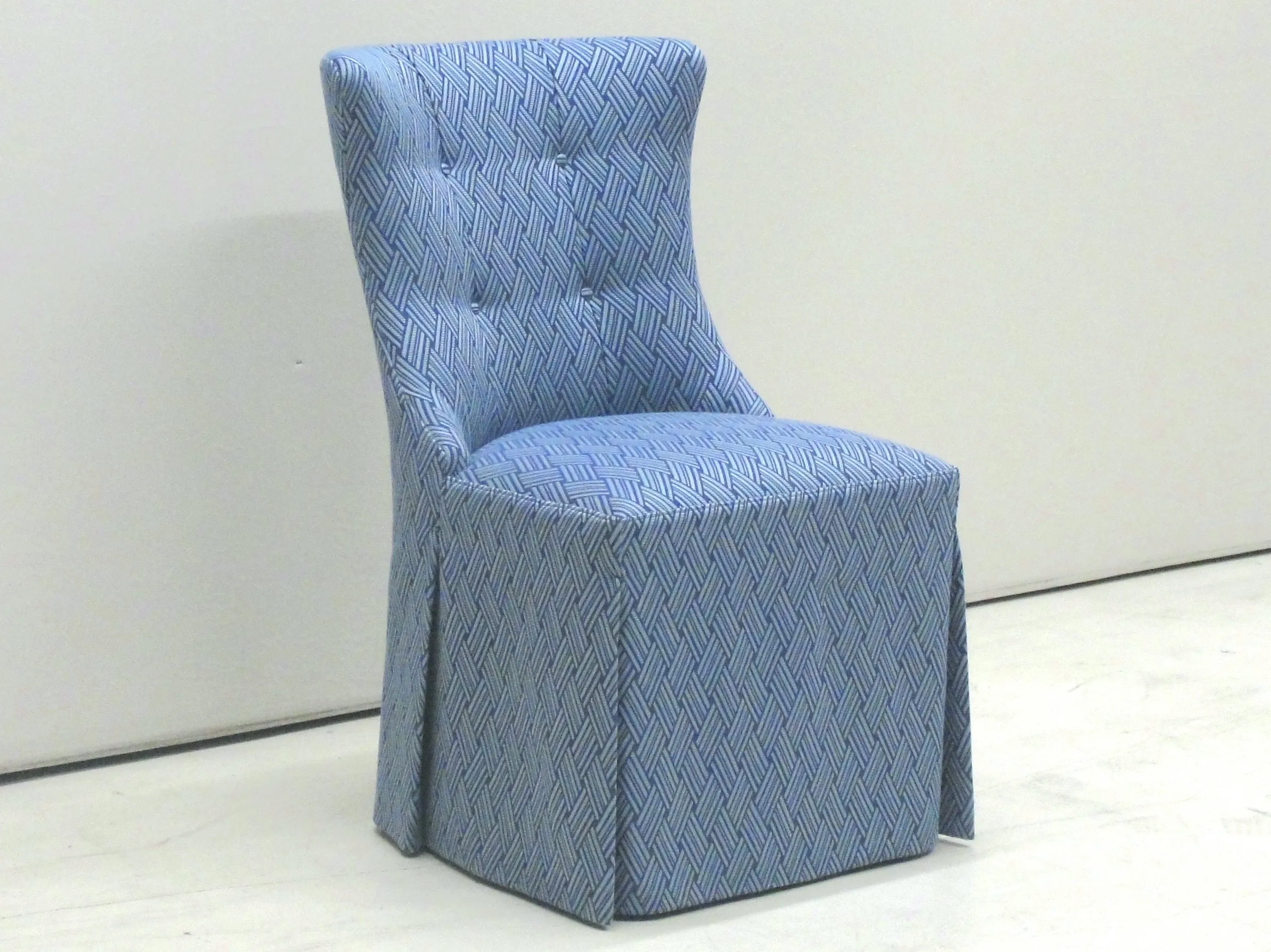 Canton Side Chair Skirted