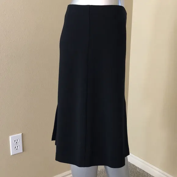 Carla G classic black skirt