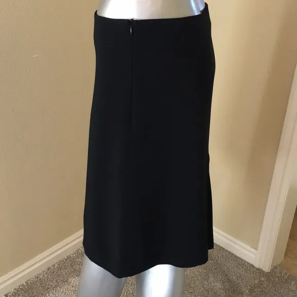 Carla G classic black skirt