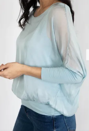 Cassandra Silk Top