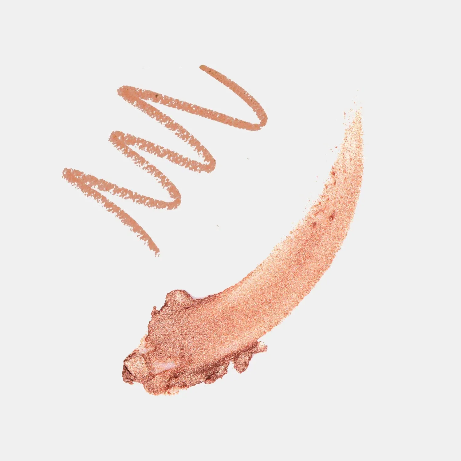 Champagne Sparkle - 2Pcs Lip Kit, Lipstick & Lipliner Kit - Shimmer Nude
