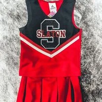 Cheer Top Red & Black