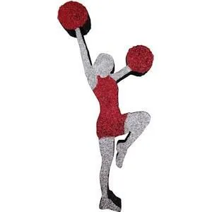 Cheerleader Cutout (two-colors)