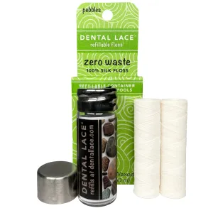 Compostable Silk Dental Floss - Pebbles