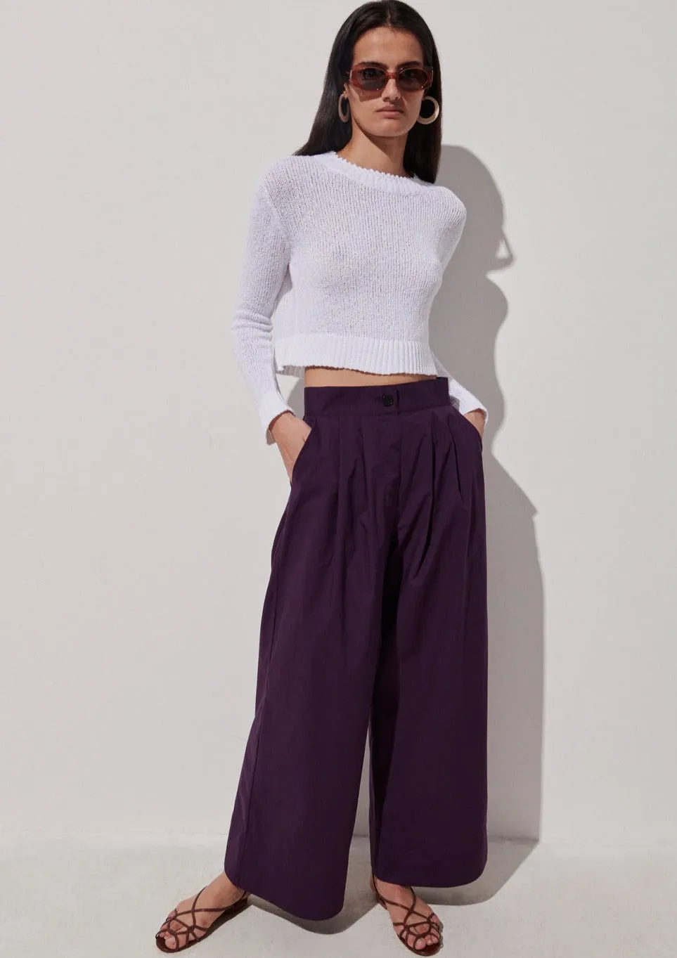 Coxsone Pant, Eggplant