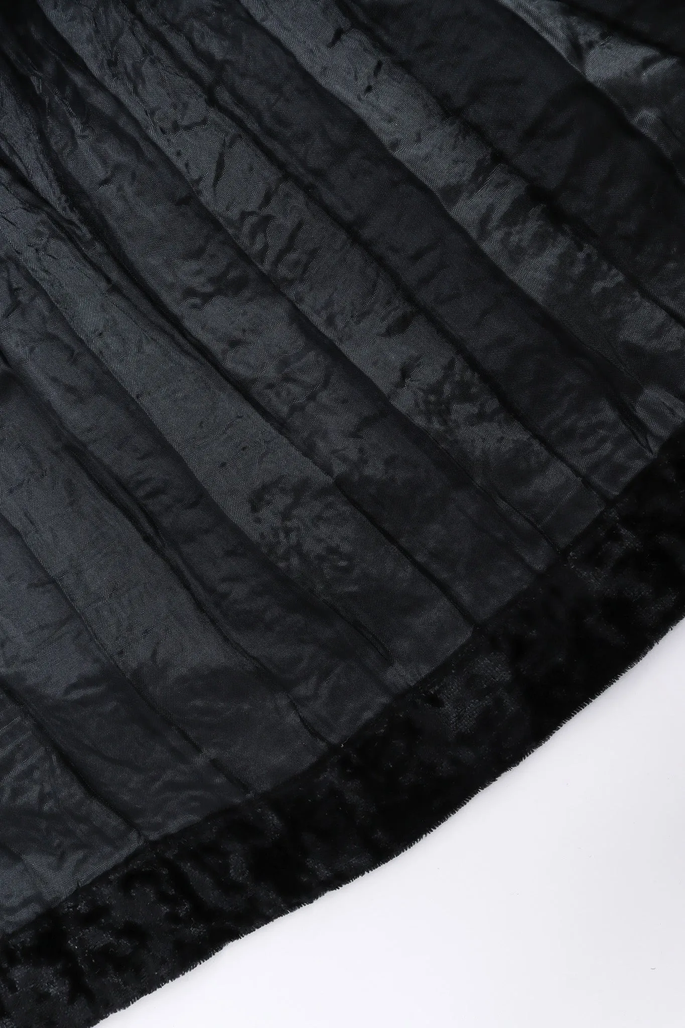 Crushed Velvet Skirt