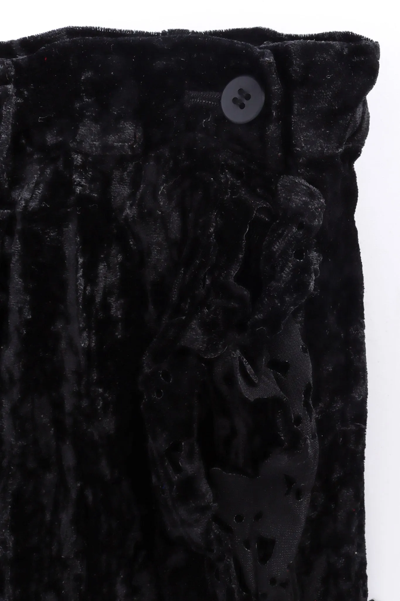 Crushed Velvet Skirt