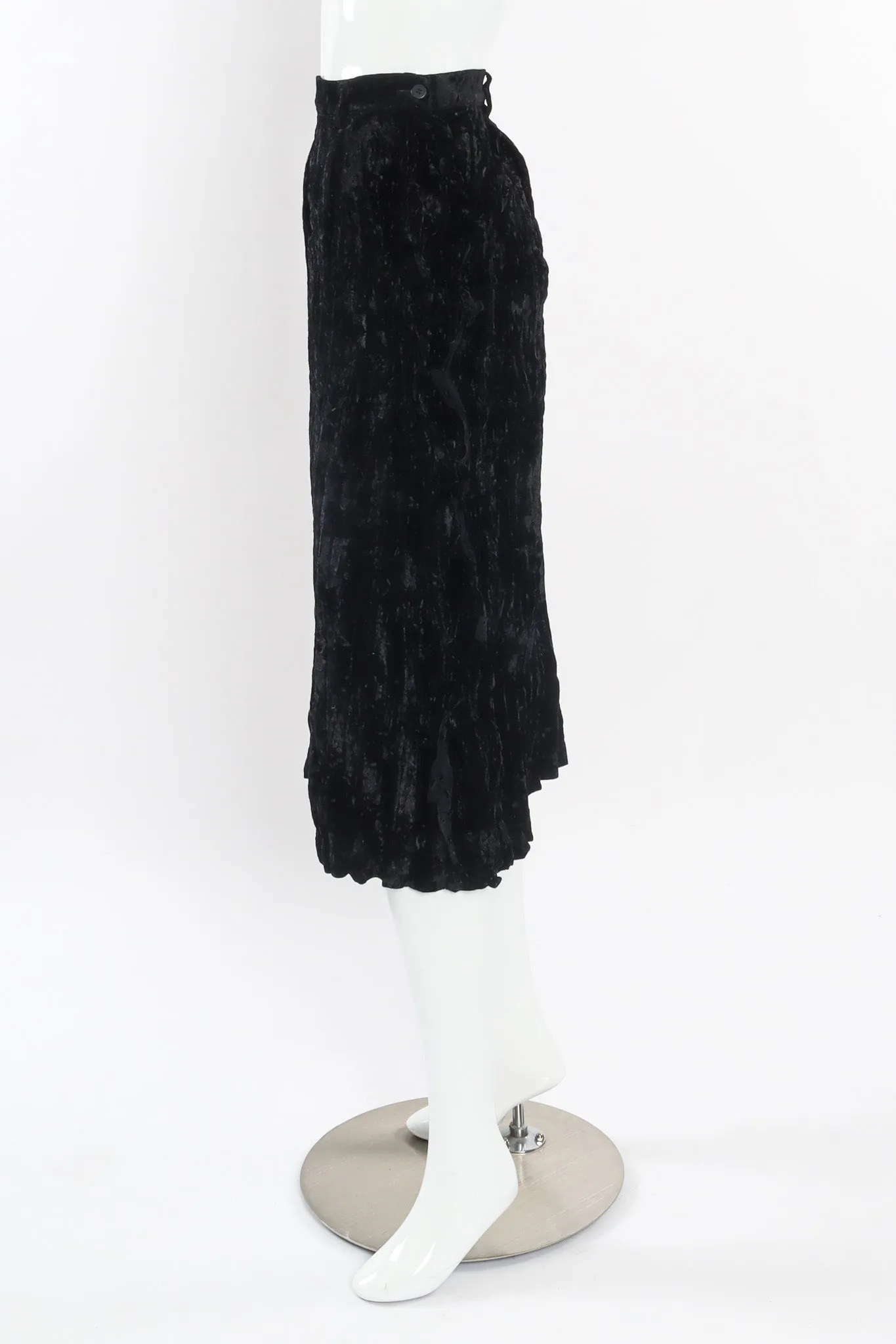 Crushed Velvet Skirt