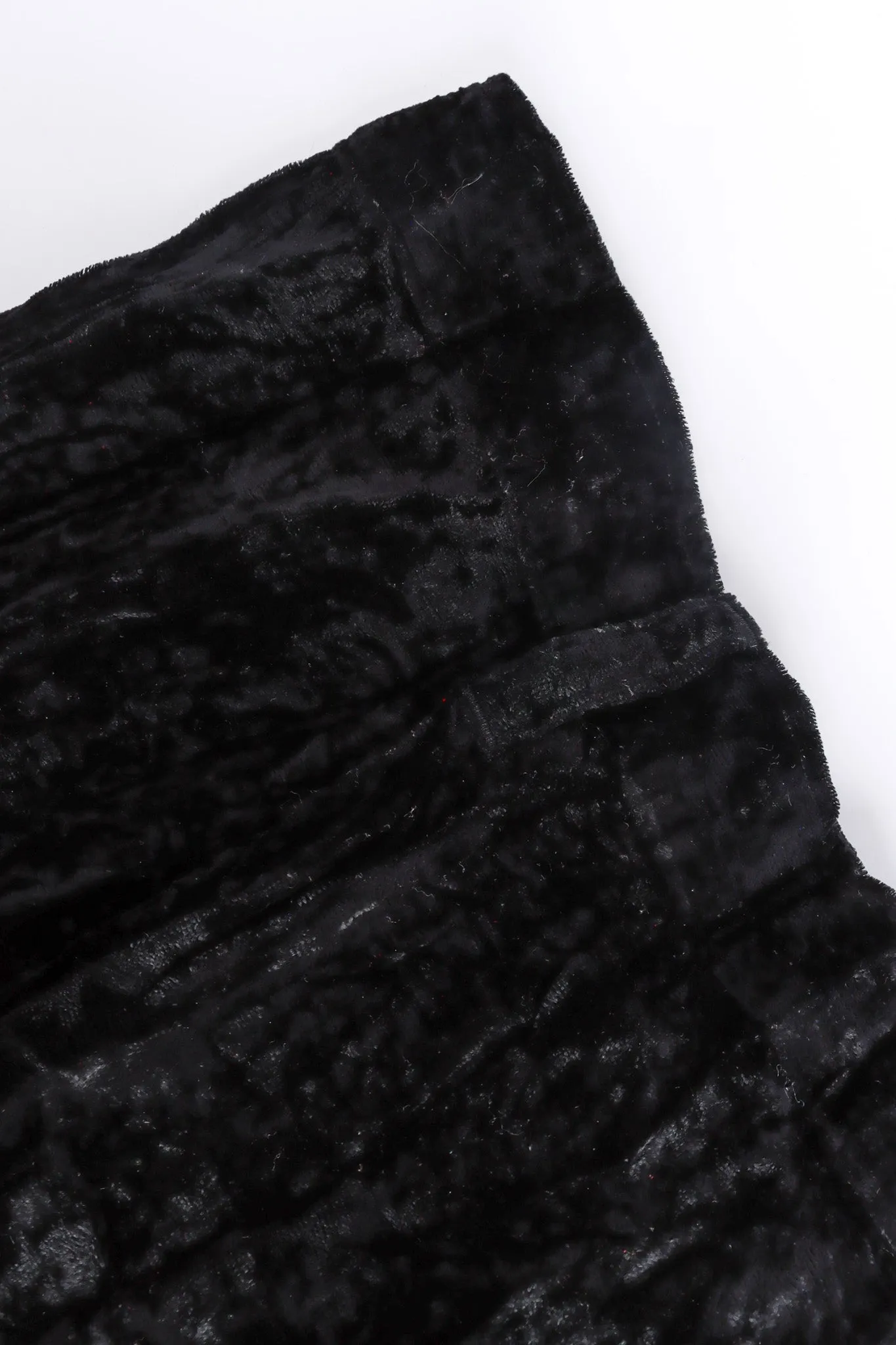 Crushed Velvet Skirt
