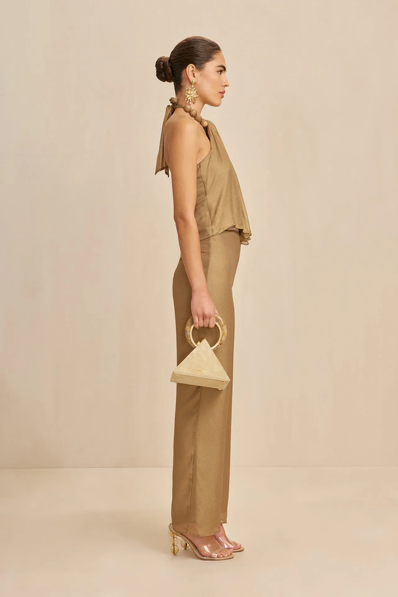 Cuma Tank Top - Gold