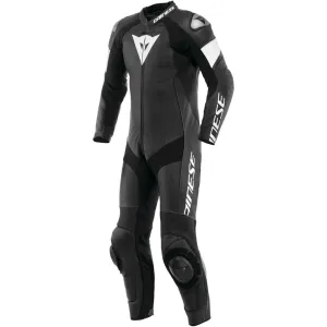 Dainese Men's Tosa One Piece Black Leather Suit
