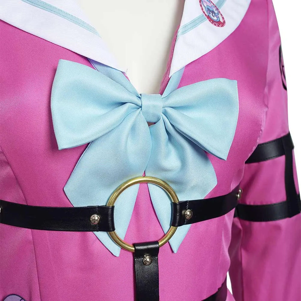 Danganronpa V3: Killing Harmony Halloween Carnival Suit Miu Iruma Cosplay Costume Women Dress Outfits