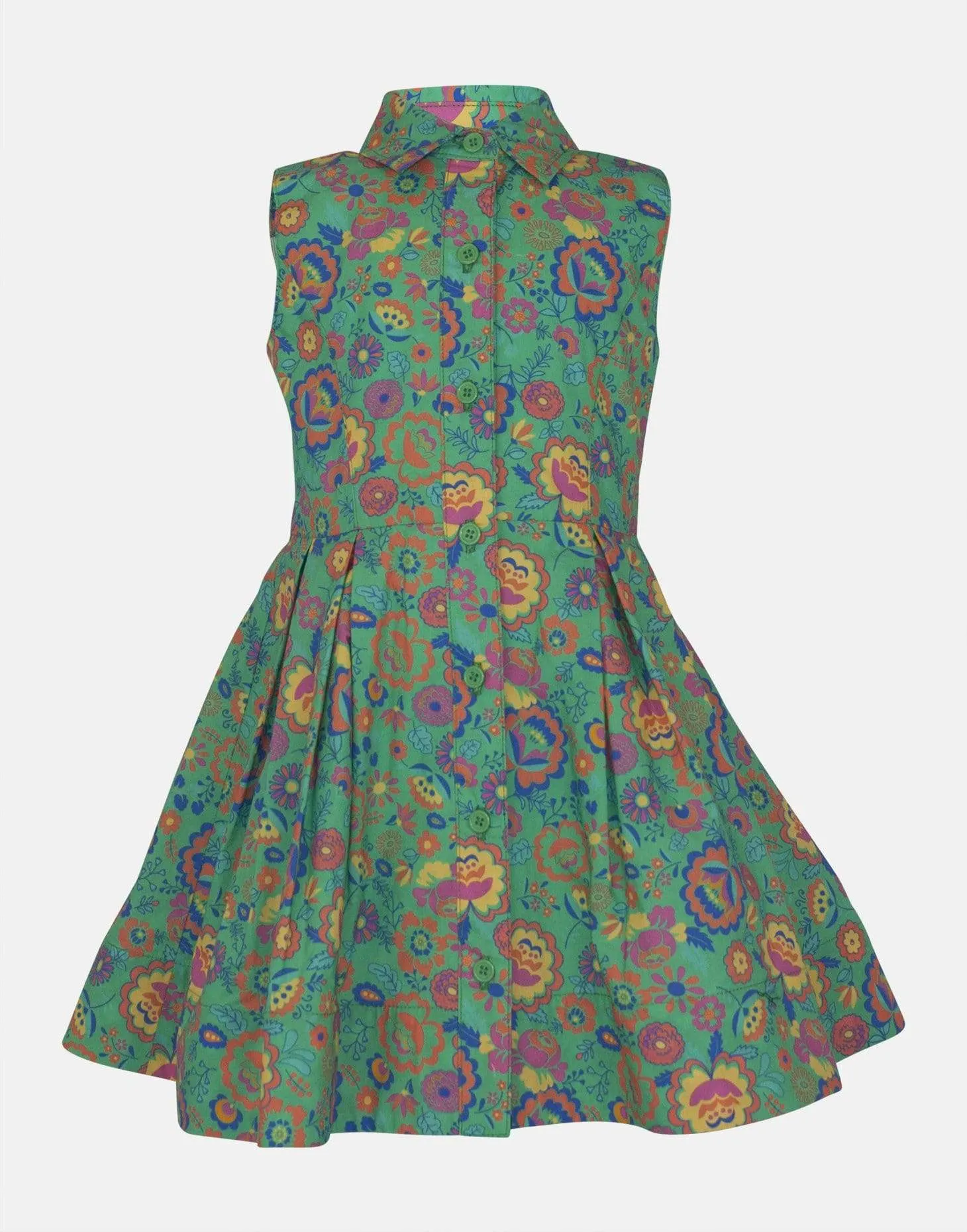 Darcy: Bright floral dress