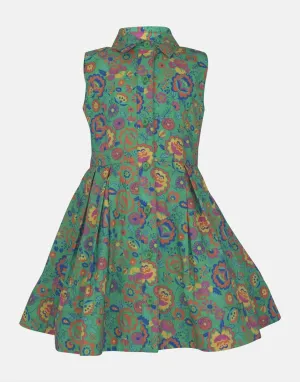 Darcy: Bright floral dress