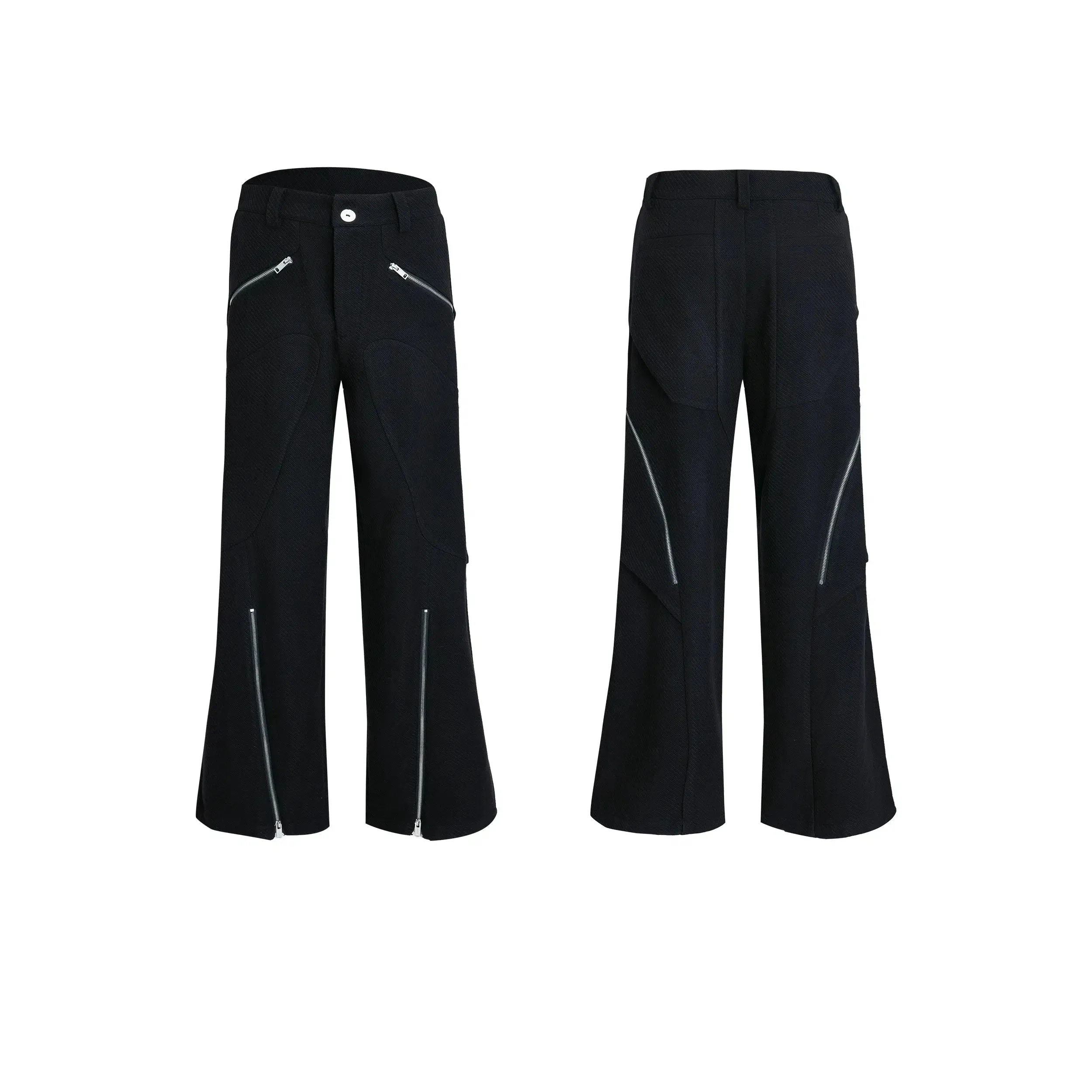 Deconstructed Zipper Suit Set