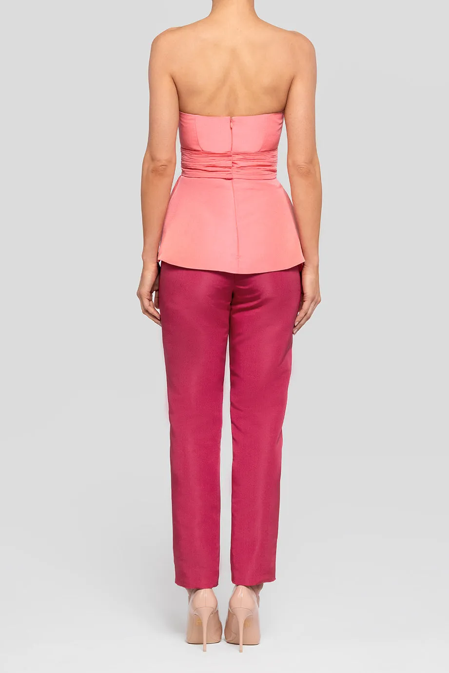 Delphy Silk Faille Top