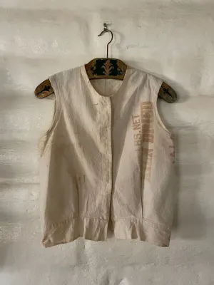 Depression Era Handmade Feed Sack Blouse