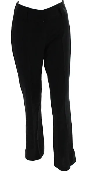 Dolce & Gabbana Italy. Black Wide Leg Pleated Trouser Pants