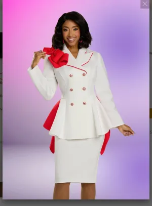 Donna Vinci Style 12160 2PC Jacket/Skirt Suit