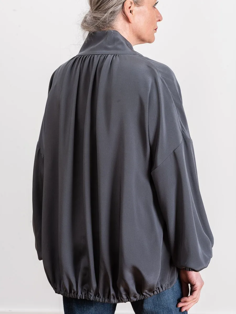 drawstring ruched top