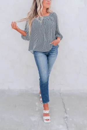 Dress to Impress Striped Blouse