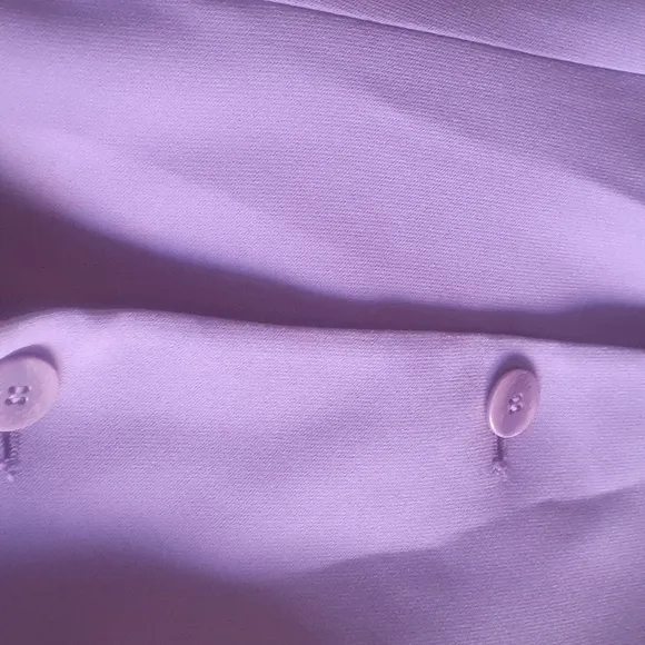 Elegant Valerie Stevens vintage Lavender Lilac  Skirt Suit (Set ) Jacket size 8