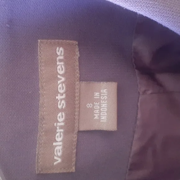 Elegant Valerie Stevens vintage Lavender Lilac  Skirt Suit (Set ) Jacket size 8