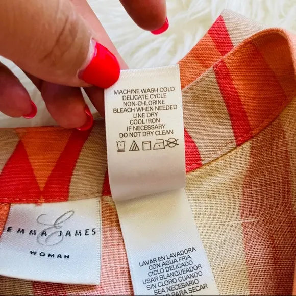 Emma James | Summer Linen Matching Skirt Set