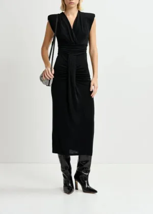 Essentiel Gozzo Long Fitted Jersey dress