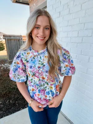 Field of Flowers Blouse