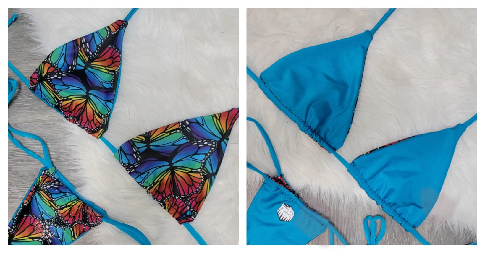 Flutter Fly Triangle Top