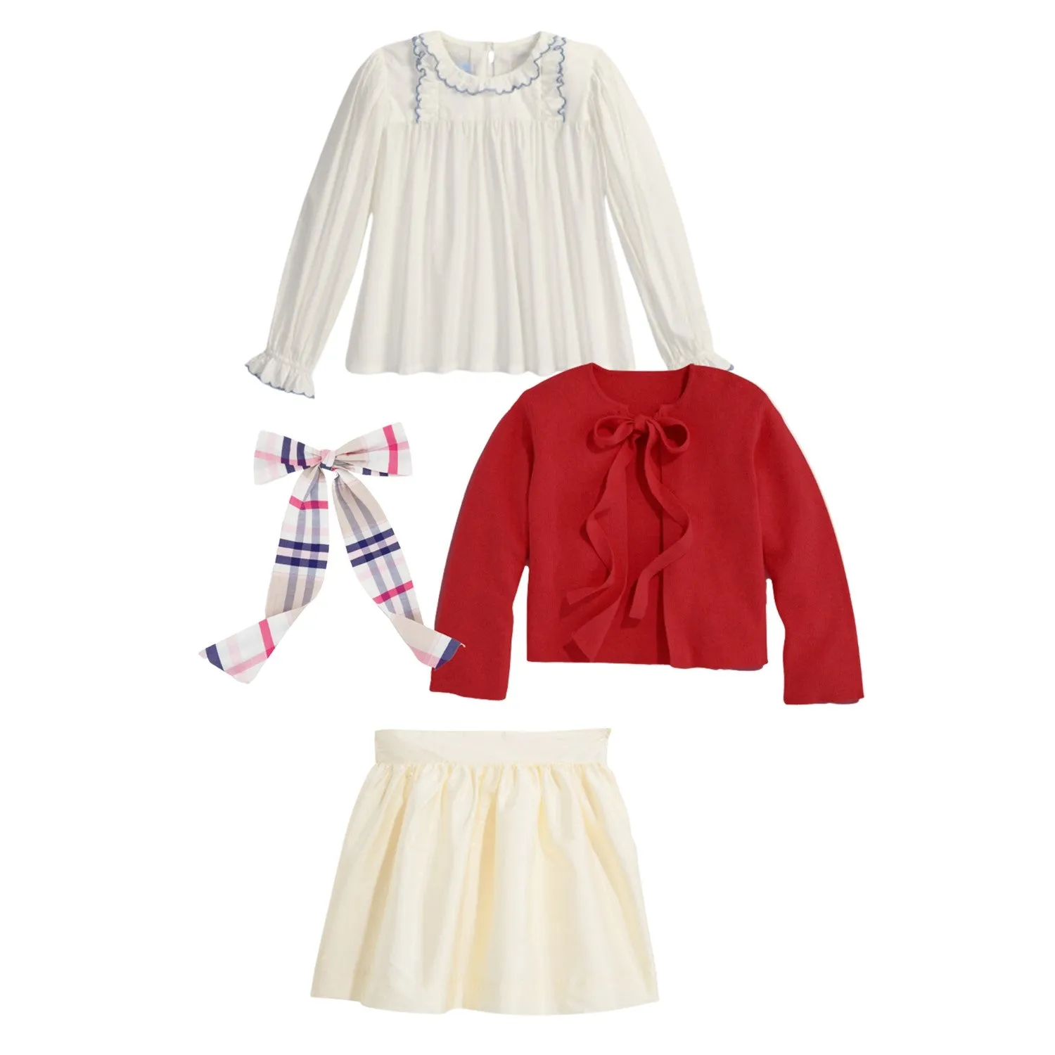 Foulard Bow -- Bouden Plaid