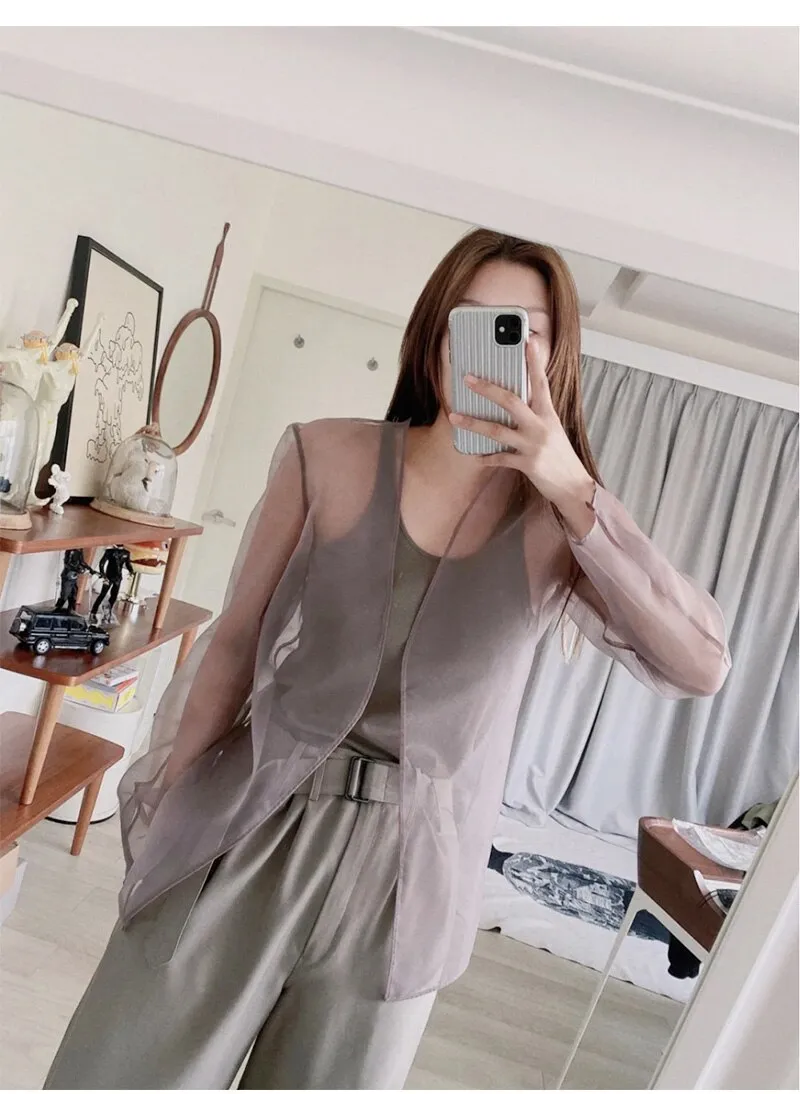 French Vintage V-Neck Suit Two-Piece