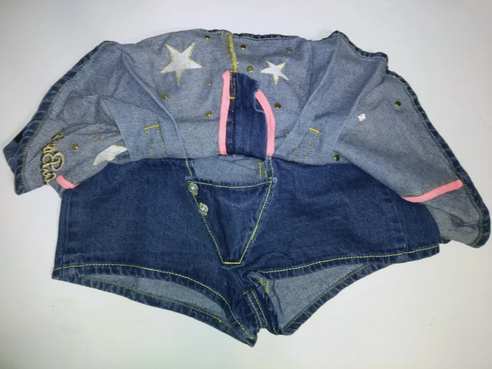 Garfield Lalabobo Denim Pants Skirt Skorts
