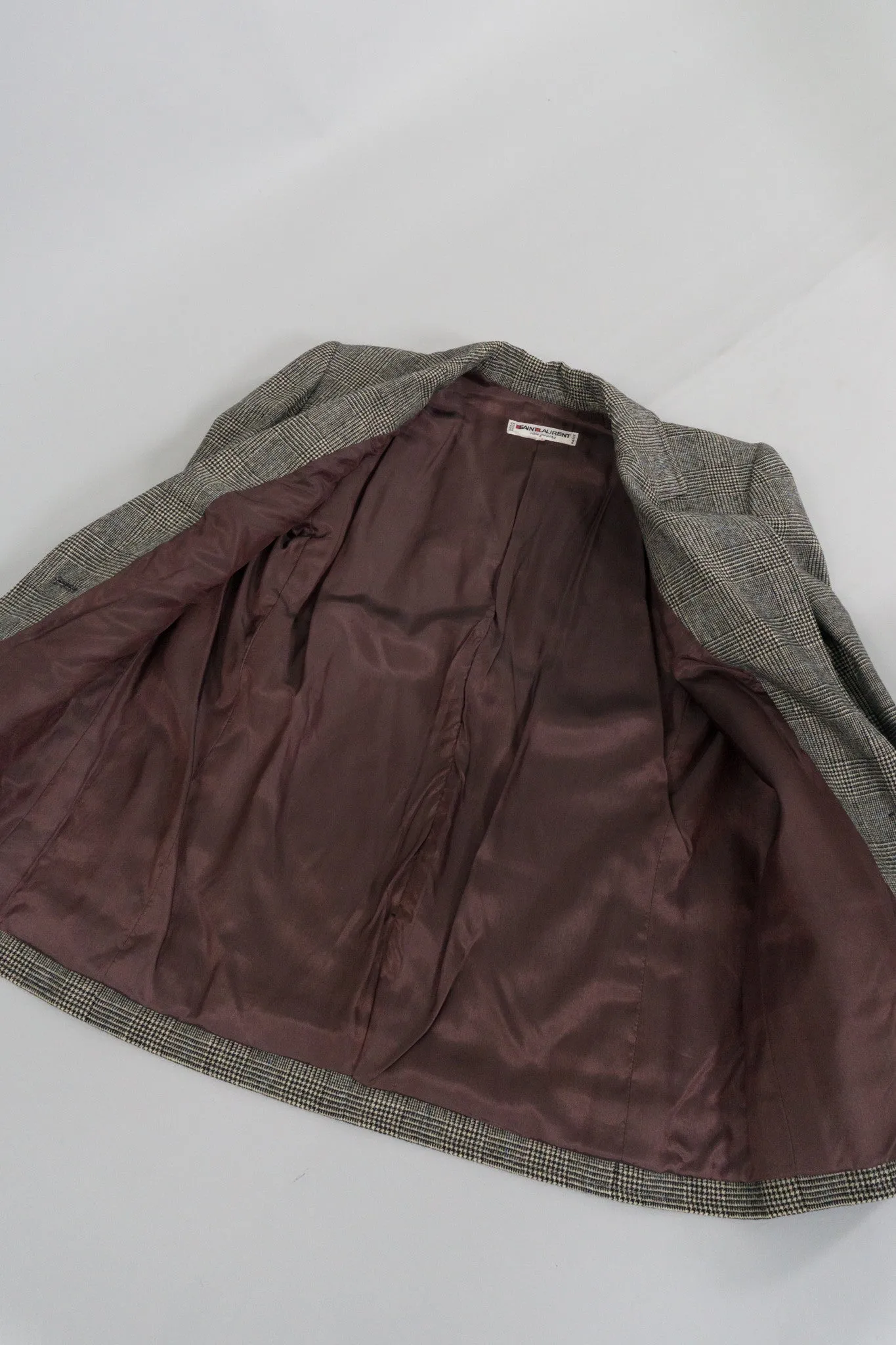 Glen Plaid Jacket & Skirt Set