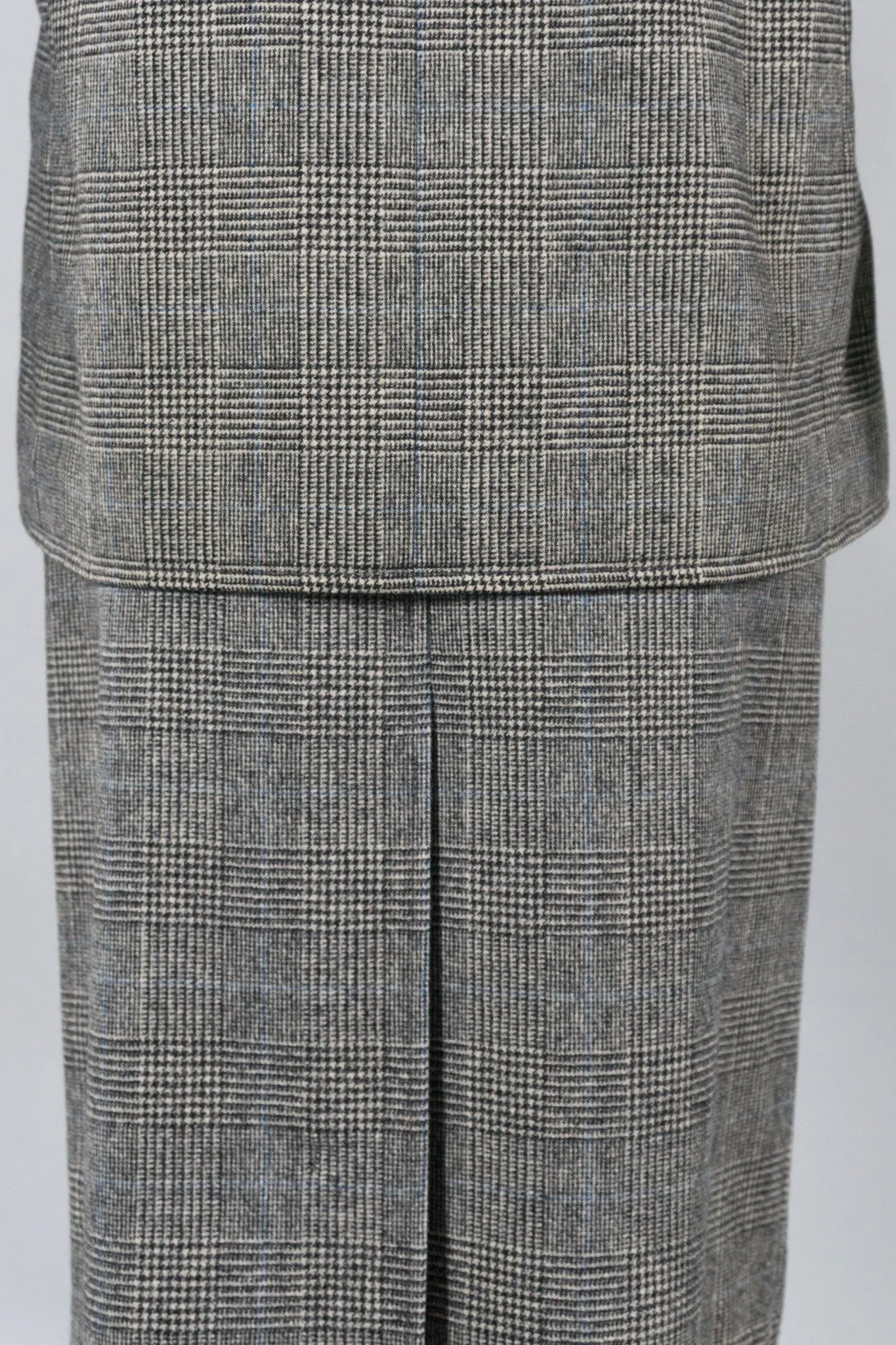 Glen Plaid Jacket & Skirt Set