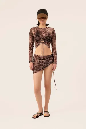Goldie Skirt - Animal Instinct