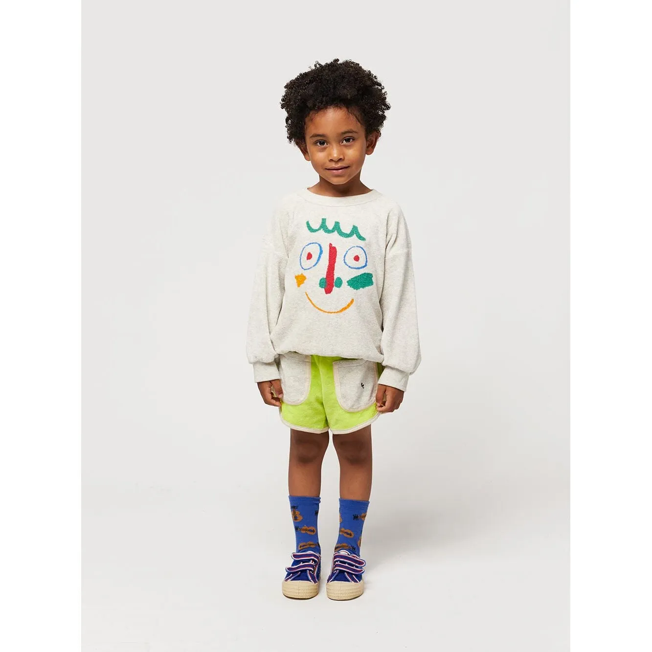Green Terry Shorts