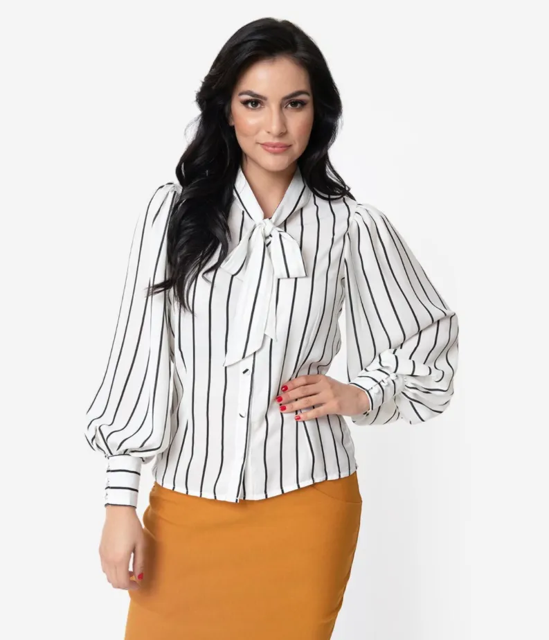 Gwen Tie Neck Blouse