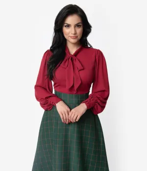 Gwen Tie Neck Blouse