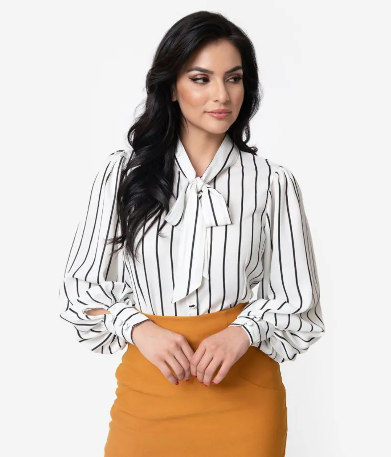 Gwen Tie Neck Blouse
